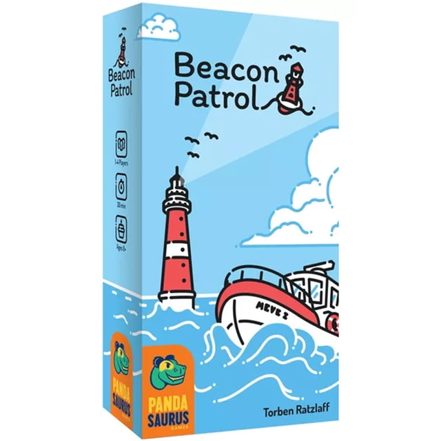 Juego de mesa Pandasaurus Beacon Patrol | Nautical Strategy 8+