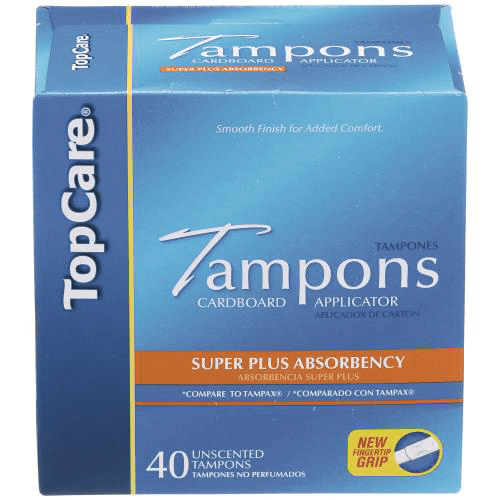 Top Care Super Plus Absorbency Tampons
