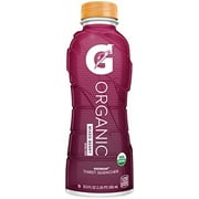 Gaterade Organic, Mixed Berry Sports Drink, 16.9 fl oz, 12 Bottles
