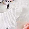 thumbnail image 4 of Vedolay Spring Dress Girls and Toddlers' Knit Sleeveless Tank Play Dress,White 6-9 Months, 4 of 5
