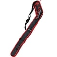 thumbnail image 4 of Bolsa para palos de hockey sobre hielo, bolsa para palos de hockey, bolsa para transportar equipo de hockey con correa ajustable rojo negro L, 4 of 9