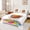 White, variant on Erosebridal Ice Cream Volleyball Twin Sheet Sets, Kids Boys Girls Bedding, 3-Piece