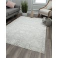 thumbnail image 4 of Rugs America Natura HZ60A White Tiger Animal Contemporary white Area Rug, 5'x7', 4 of 9