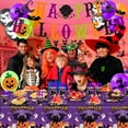 thumbnail image 7 of Halloween Paper Plates for Halloween Party Decoration Disposable Cups Napkins Table Cover Balloons Banner for Halloween Birthday Party Supplies Serve 20 Design4, 7 of 7