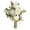 White, variant on Artificial Peony Flower Bouquets, Mixed Flower Foliage Bunches, Cosmug Home Floral Centerpiece, for Vase Styling, Dining Table Layout and Living Room Display, Beige