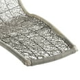 thumbnail image 4 of Modway Landscape Hanging Chaise Lounge Outdoor Patio Swing Chair in Light Gray White, 4 of 6