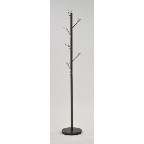 Contemporary Chrome Coat Rack