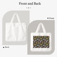 thumbnail image 2 of Yiaed Flower Butterfly Print Fluffy Shoulder Bag Plush Bags Women Ladies Tote Bag Fluffy White Furry Purse Handbag for Autumn and Winter, 2 of 7