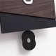 thumbnail image 3 of Reloj sin perforaciones con reloj de pared oscilante for uso doméstico, reloj creativo for decoración de pared de lujo ligera en sala de estar, estudio, dormitorio., 3 of 5