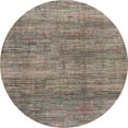 thumbnail image 1 of Ahgly Company Indoor Round Abstract Coffee Brown Abstract Area Rugs, 8' Round, 1 of 6