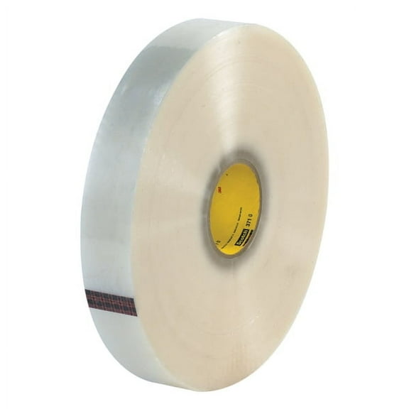 3M® 371 Carton Sealing Tape, 2" x 1,000 Yd., Clear, Case Of 6