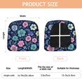 thumbnail image 3 of Pioneer Flower Seat Covers for Dining Room Chairs Set Of 4,Stretch Printed Washable Chair Seat Cover with Elastic Ties and Button,Removable Waterproof Couch Cushion Covers, 3 of 6