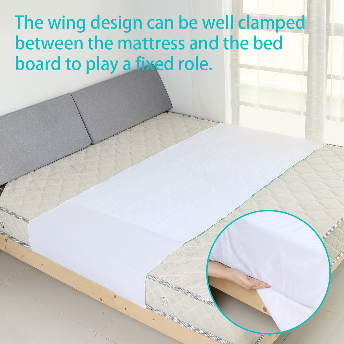 Waterproof Bed Pad Washable and Reusable Underpads 4 Layer Incontinenc –  Yoofoss