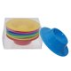 thumbnail image 2 of Moyic Diseño útil 2021, 6 uds., herramienta de silicona para huevos, portavasos para servir huevos, bandejas de exhibición Multicolor para servir Cocina y Comedor Moyic JJ8248-00, 2 of 3