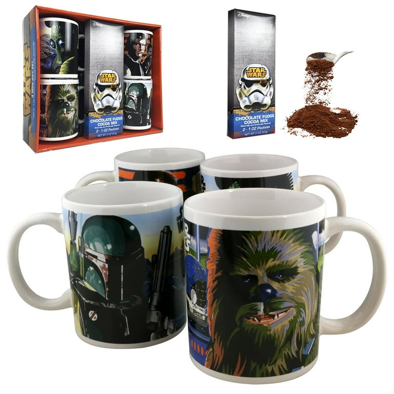 Star Wars Classic Character 12-Piece Mug & Hot Cocoa Gift Set