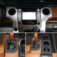 thumbnail image 3 of for Toyota Tundra 2014-2021 Console Air Outlet Cover Gear Shift Panel Cup Frame Car Accessories Interior Cover Trims ABS Decoration Kit-10pcs(Not Fit for RHD)(Red), 3 of 14