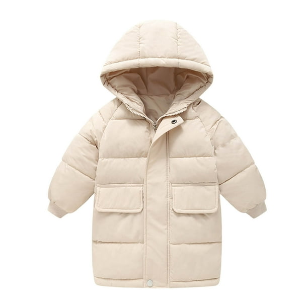 Baby Clothes Toddler Kids Boys Girls Down Jacket Hoodie Thick Warm ...