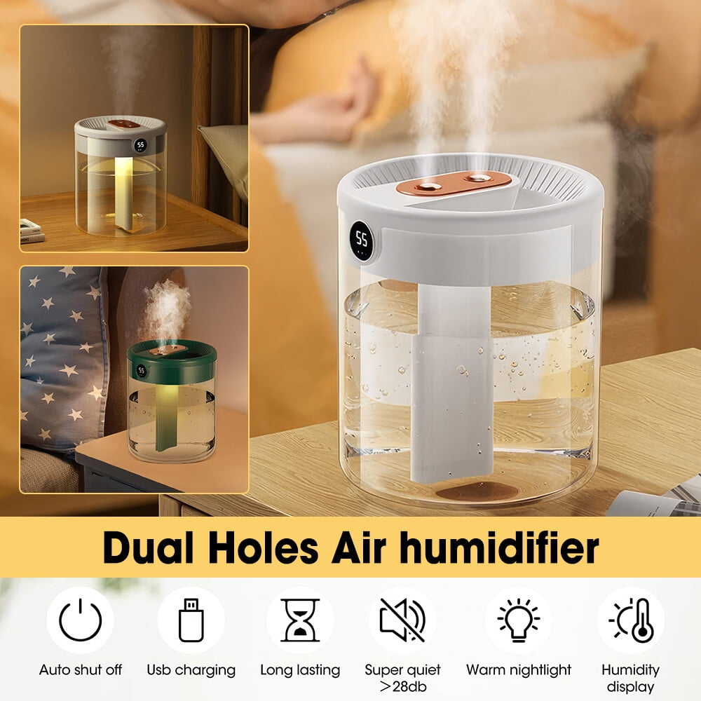 Humidifier Plant Humidifier Ultra-quiet with Humidity Indicator 2000ml
