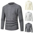 thumbnail image 7 of CYiJun Men's Cable Knit Pullover Sweater Casual Crewneck Long Sleeve Fisherman Knitted Sweaters,Sizes M-3XL, 7 of 7