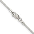 thumbnail image 3 of 925 Sterling Silver Snake Chain Styles Necklace 1.25 mm 18 inch, 3 of 4