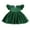 Green, variant on Bagilaanoe Girls Formal Dress Puff Sleeve A-line Princess Dresses 4-9T Kids Christmas Dress for Wedding Birthday Party Gown
