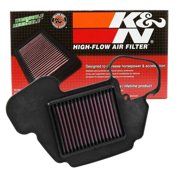 K&N Engine Air Filter: High Performance, Premium, Powersport Air Filter: 2013-2019 HONDA (Grom 125, Grom 125 ABS, MSX125) HA-1313