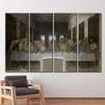 thumbnail image 4 of Famous Wall Decor, Reproduction Wall Decor, Da Vinci Wall Decor, The Last Supper, Famous Wall Art, Classic Printed, Last Dinner Art Canvas, Canvas Wall Decor - 3P-Gallery Wrapped, 4 of 9