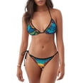 thumbnail image 1 of Fotbe Colorful Textured Chihuahua Traje de Baño para Mujer de Dos Piezas – Bikini Sexy de Tirantes Tipo Halter con Diseño Triangular, 1 of 6