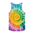thumbnail image 6 of SGFCWSX Men's Tank Tops Casual Summer Beach Quick Dry Tie Dye Print Sleeveless Shirts for Men Breathable Muscle Tank Top Yellow Size XL, 6 of 6
