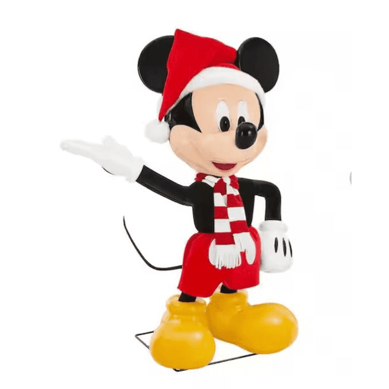 4 ft. Animated Holiday Mickey Mouse A5 - Walmart.com