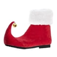 thumbnail image 4 of BLESIYA Elf Shoes Comfortable Booties Boot for Adults with Bells Red Christmas 45, 4 of 8