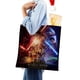 thumbnail image 4 of Star Wars Bolso de tela con estampado de lienzo para mujer, bolsa de compras reutilizable y estética, con cremallera interior, regalo para mujer,38*45cm., 4 of 6
