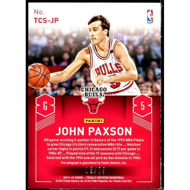 John Paxson Bulls Vs Celtics Playoffs 1986 1993-94 Skybox Premium