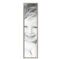 thumbnail image 2 of ArtToFrames 11" x 44" Silver Square with Beads Picture Frame, 11x44 inch Silver Wood Poster Frame (WOM-5286),  Pack, 2 of 8
