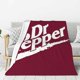 thumbnail image 3 of Manta de sofá con fondo granate de los años 90 de Dr Pepper, manta para aire acondicionado, manta para la siesta, manta gruesa para sofá cama, manta para sala de estar de 80 x 60 pulgadas, 3 of 3
