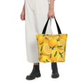 thumbnail image 5 of Fuzoiu Yellow Limes Print Large Capacity Shoulder Bag for Women,Large Capacity Office Purse,Laptop Tote Bag,Casual Everyday Tote for Work Beach Travel and Shopping Grocery, 5 of 6