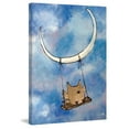 thumbnail image 3 of Marmont Hill "Swinging Owl" by Andrea Doss Painting Print on Wrapped Canvas, 3 of 5