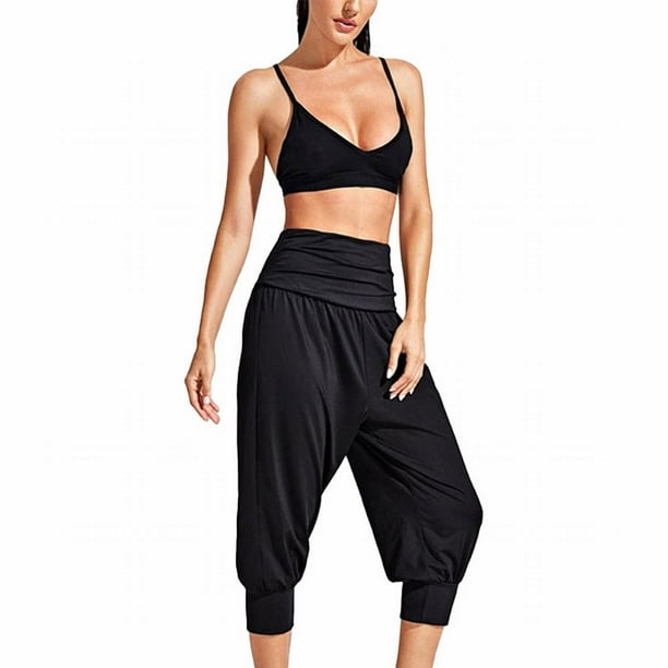 PEASKJP Gym Outfits for Women 2 Piece Long Sleeve Crop Top Tummy