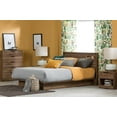thumbnail image 4 of South Shore Full/Queen Holland Platform Bed with Drawer, Natural Walnut, 4 of 10
