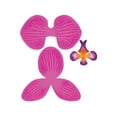 thumbnail image 2 of Crystal Candy Make-an-Orchid Wafer-Paper Flowers, Magenta, 2 of 4