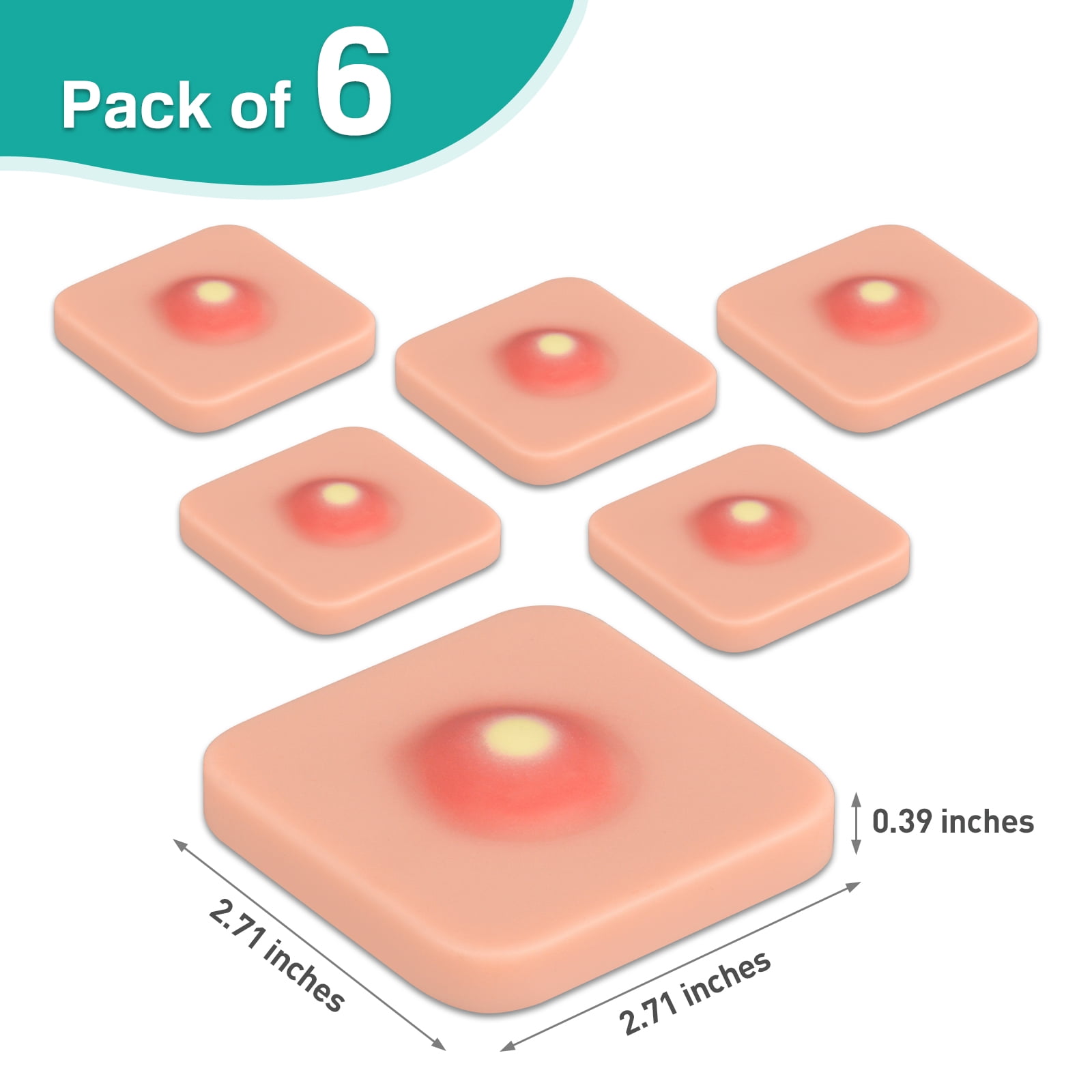 Eztrain Abscess I&D Incision and Drainage Pad (6-Pack)