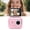 Pink, variant on Magnetic Flip Screen Action Camera, 4K Touch Screen Body Camera with 800mAh Extended Base for Vlogging, Sports Cycling and Outdoor Recording-pink