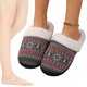 thumbnail image 4 of Planas Cómodas Navidad Antideslizantes Suaves Casa Casuales para Hombres Y Mujeres, 4 of 9