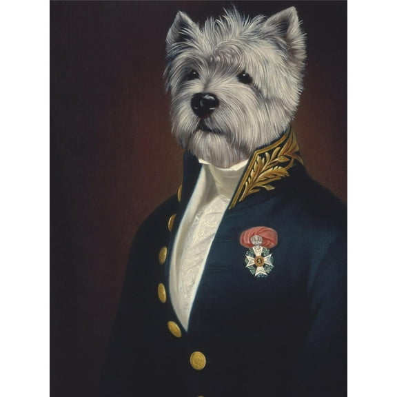 Art.com The Officer's Mess Art Print by Thierry Poncelet, 12" x 16"