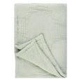 thumbnail image 2 of Superior Tanta Cotton Woven Coverlet, Throw, Sage, 2 of 11