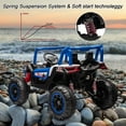thumbnail image 5 of Garvee 24V 4WD Electric Ride On UTV for Kids, 2-XL-Seater with Remote, 3 Speeds, Horn, 7AH Battery Powered 4-Wheeler Vehicle with LED Lights, Music, for Ages 2-8, 5 of 8