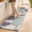 Bluish Blue-17.3" x 47 "+ 17.3" x 29 "--0.47 inches, variant on Kimode Kitchen Rugs And Mats Cushioned Anti 2standing Mat