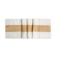thumbnail image 2 of AUNVITO Linen Braid Patchwork Decorative Table Runner 12 x 108 Inch Farmhouse Tablecloth for Dining Table Kitchen Counter Holiday Party Decor, 2 of 6