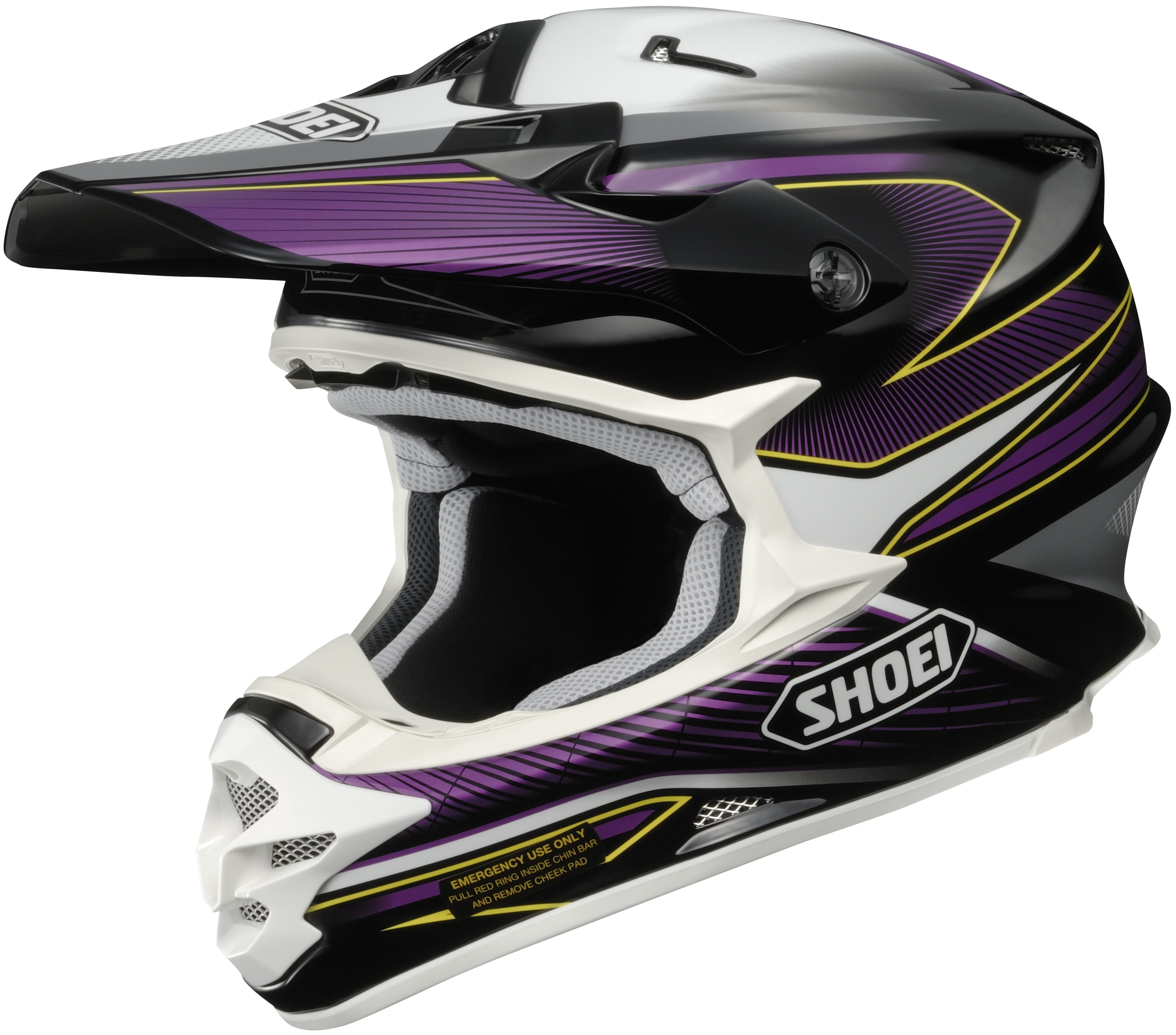 Shoei VFX-W Sear Helmets Purple Multi LRG 0145-8311-06 - Walmart.com