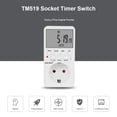 thumbnail image 5 of EU UK BR Plug Outlet Electronic Digital Timer Socket with Timer 220V AC Socket Timer Plug Time Relay Switch Control Programmable, 5 of 5
